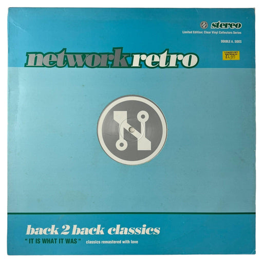 Rhythim Is Rhythim / Reese & Santonio: Network Retro #1 - Back 2 Back Classics CLEAR VINYL [Preowned Vinyl] VG/VG - DD Music Geek