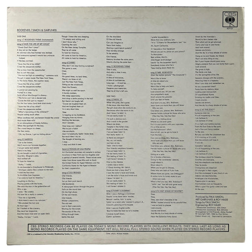 Simon & Garfunkel: Bookends [Preowned Vinyl] VG/VG - DD Music Geek