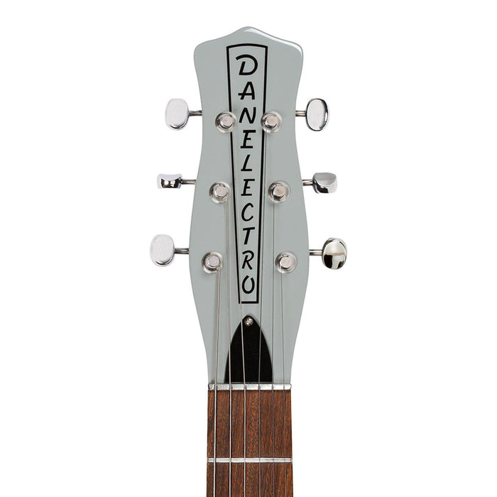 Danelectro '59M NOS Electric Guitar ~ Ice Grey - DD Music Geek