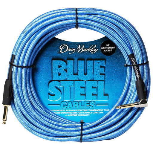 Dean Markley Blue Steel Instrument Cable ~ 30ft Right Angle - DD Music Geek
