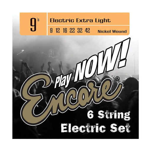 Encore Nickel Wound Electric Guitar String Set ~ Extra Light - DD Music Geek