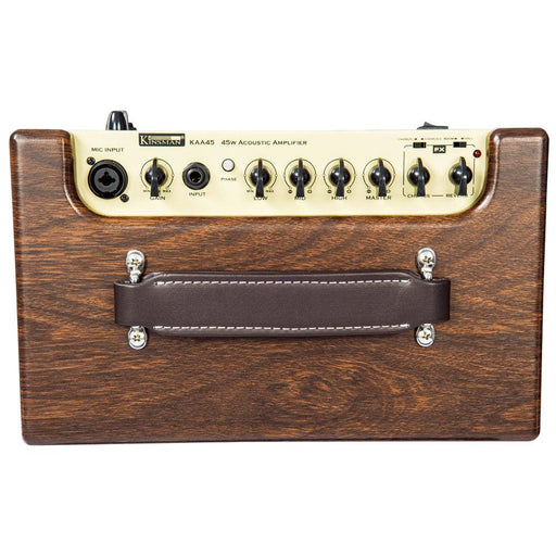 Kinsman 45w Acoustic Amp ~ Mains/Battery Power/Bluetooth® ~ Wood - DD Music Geek