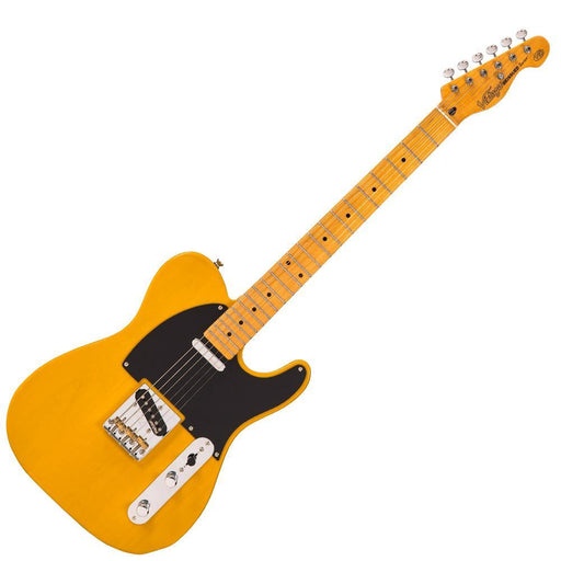 Vintage V52 ReIssued Electric Guitar ~ Butterscotch - DD Music Geek