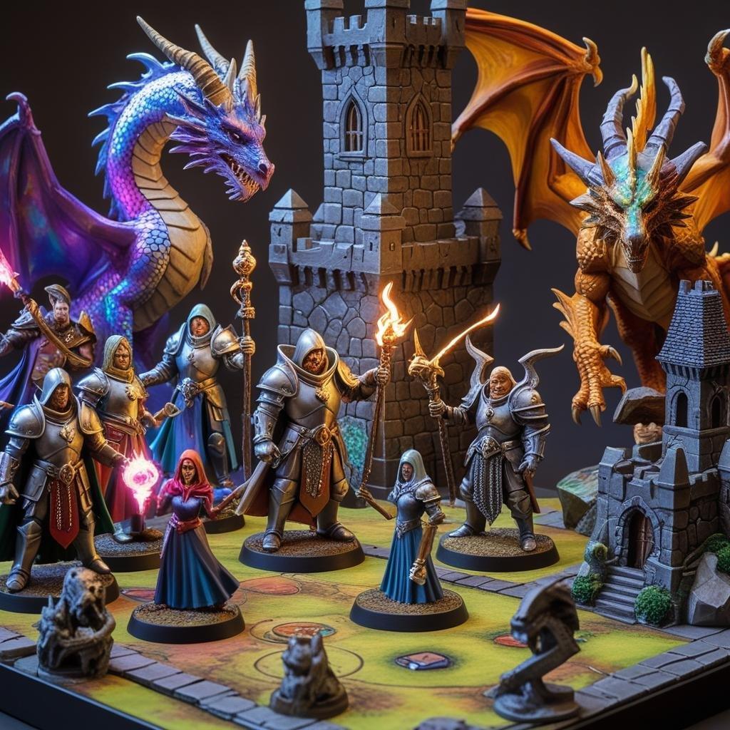 Miniature Figures - Become part of the adventure! - DD Music Geek