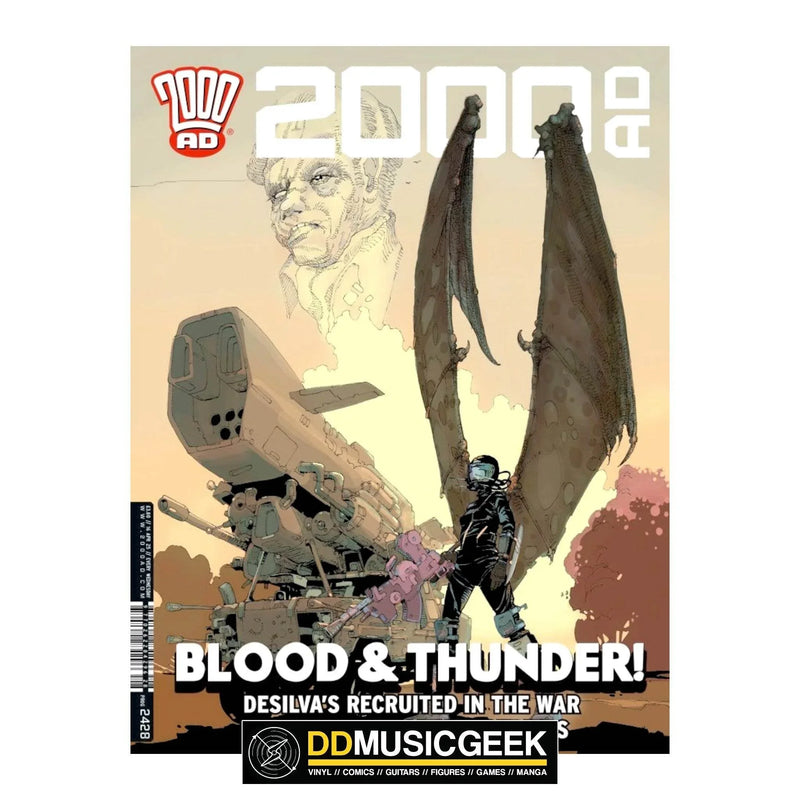 2000 AD Prog 2428 Blood & Thunder! - DD Music Geek