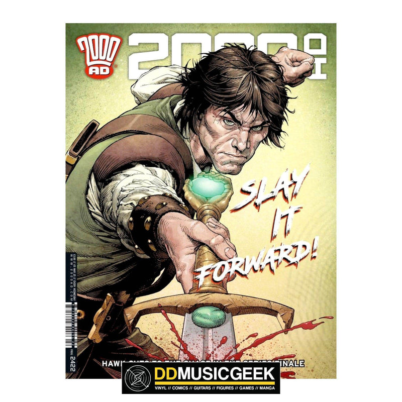 2000 AD Prog 2422 Slay it Forward! - DD Music Geek