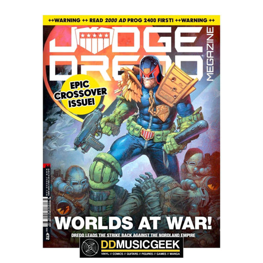 Judge Dredd Megazine 472 Worlds at War - DD Music Geek