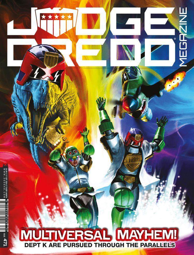 Judge Dredd Megazine 471 Multiversal Mayhem - DD Music Geek