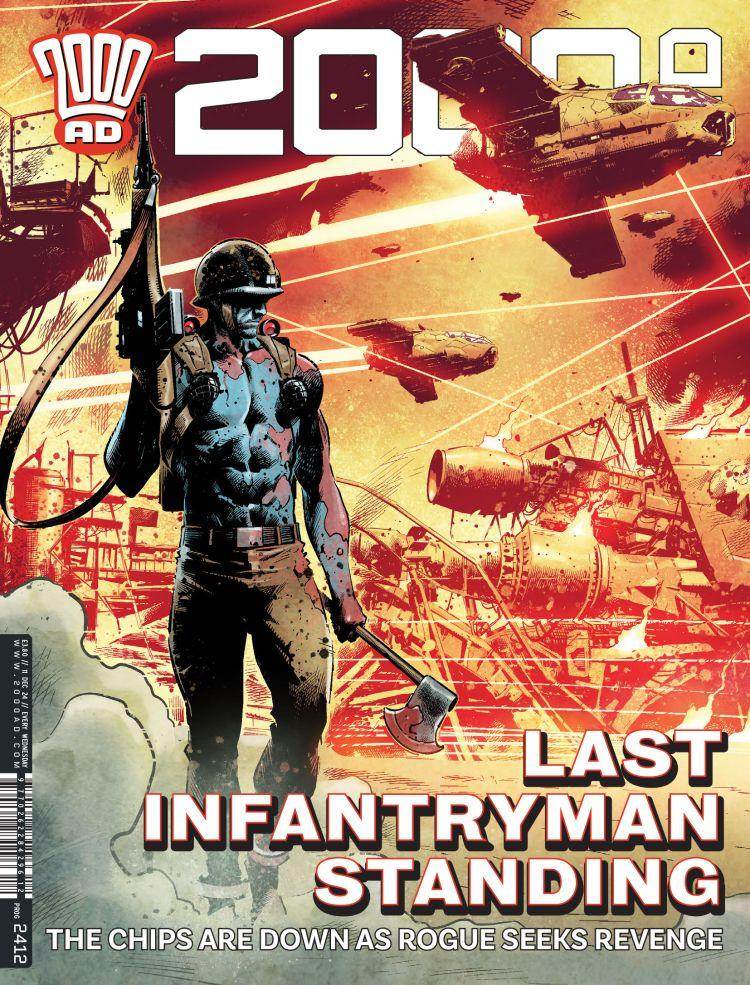 2000 AD Prog 2412 Last Infantryman Standing - DD Music Geek