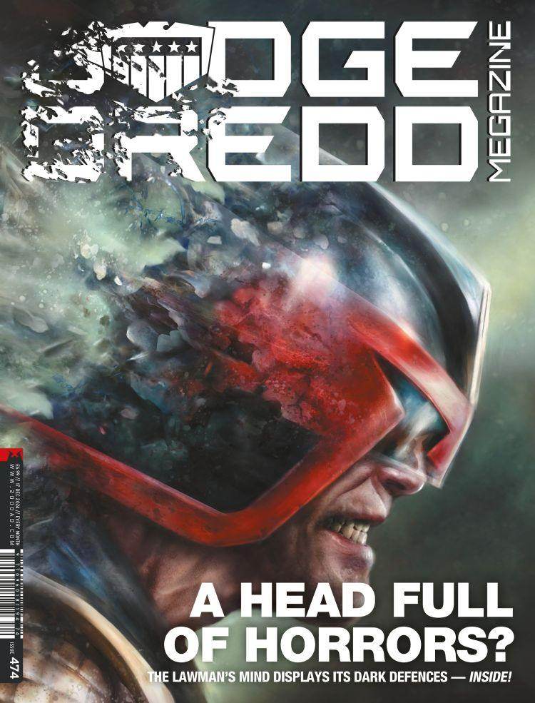 Judge Dredd Megazine 474 Head Full of Horrors? - DD Music Geek