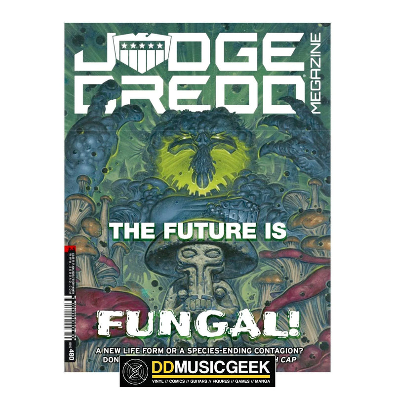 Judge Dredd Megazine 480 The Future is Fungal! - DD Music Geek