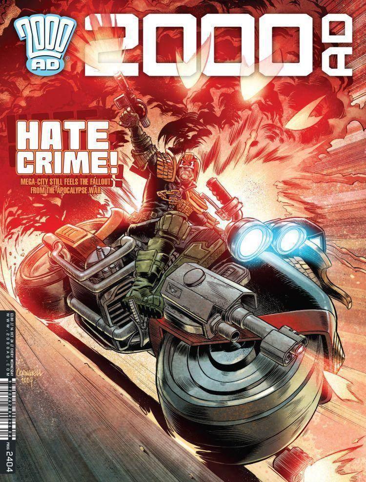 2000 AD Prog 2404 Hate Crime - DD Music Geek