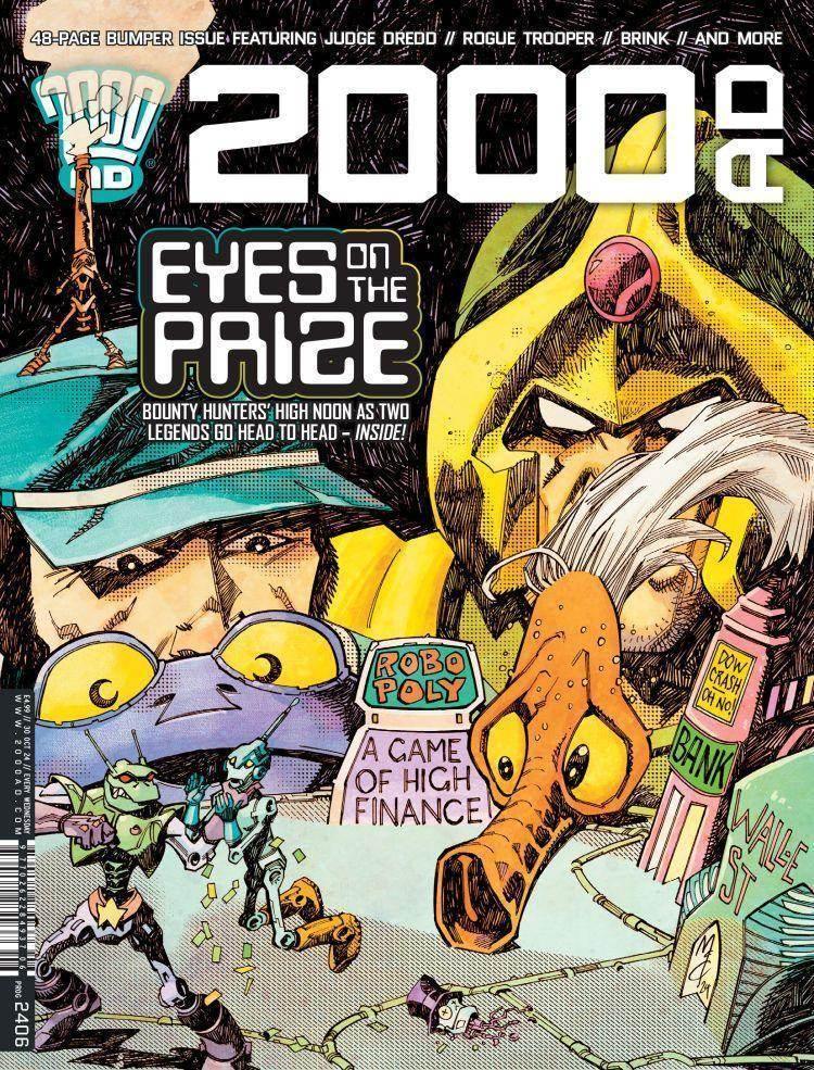 2000 AD Prog 2406 Eyes on the Prize - DD Music Geek