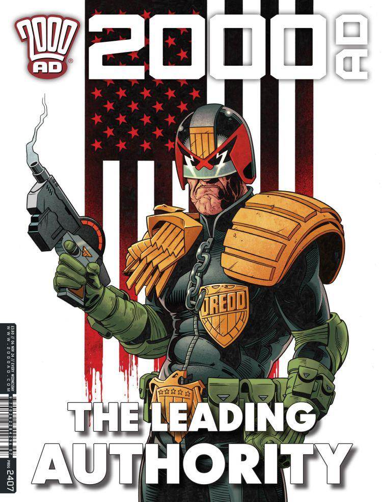 2000 AD Prog 2407 The Leading Authority - DD Music Geek