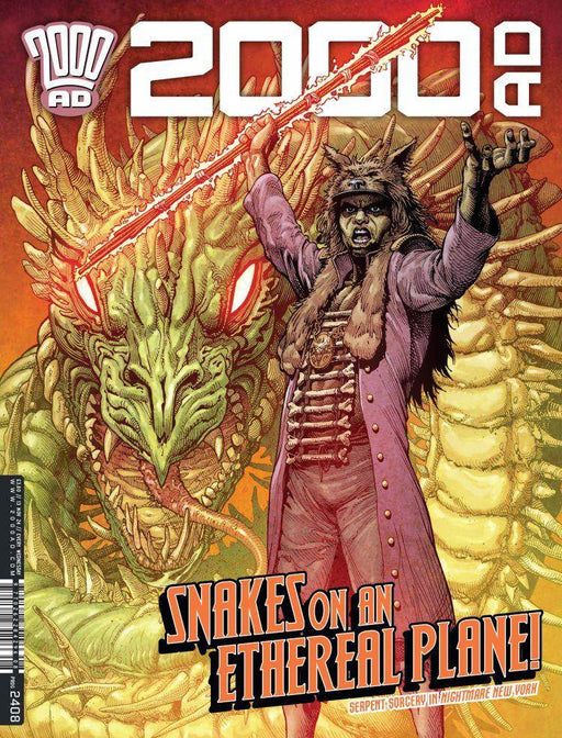2000 AD Prog 2408 Snakes on an Ethereal Plane - DD Music Geek