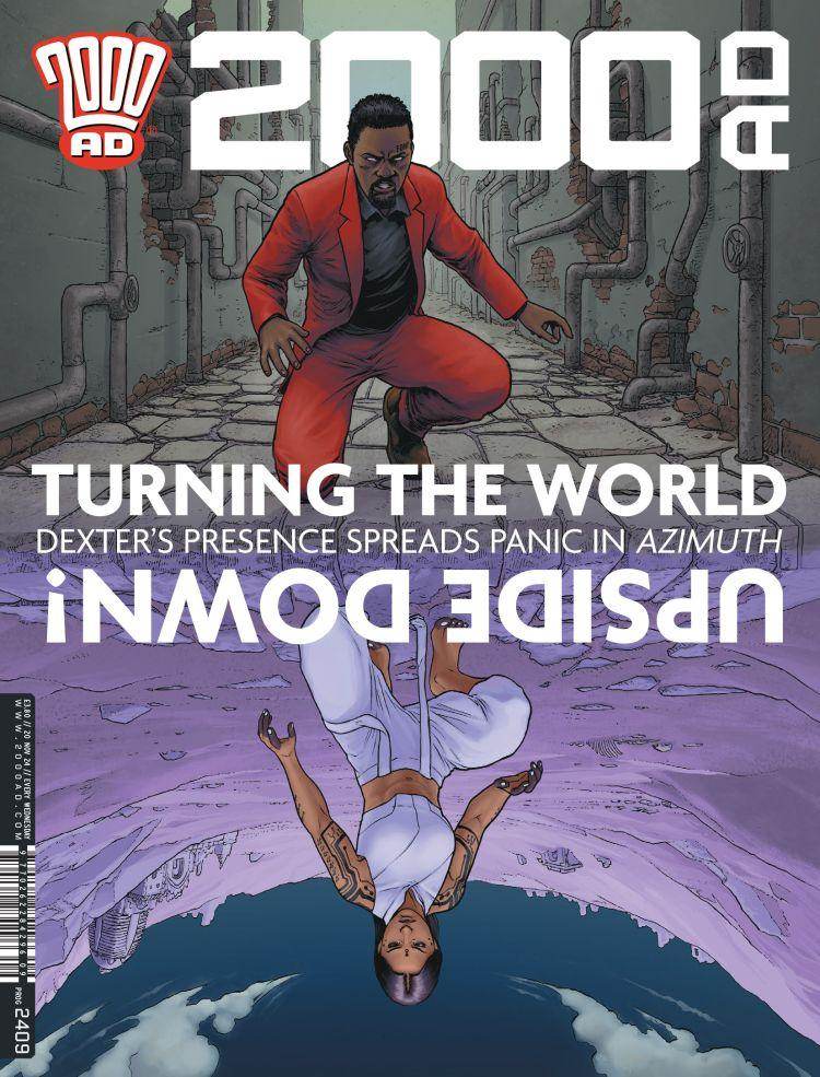 2000 AD Prog 2409 Turning the world upside down! - DD Music Geek