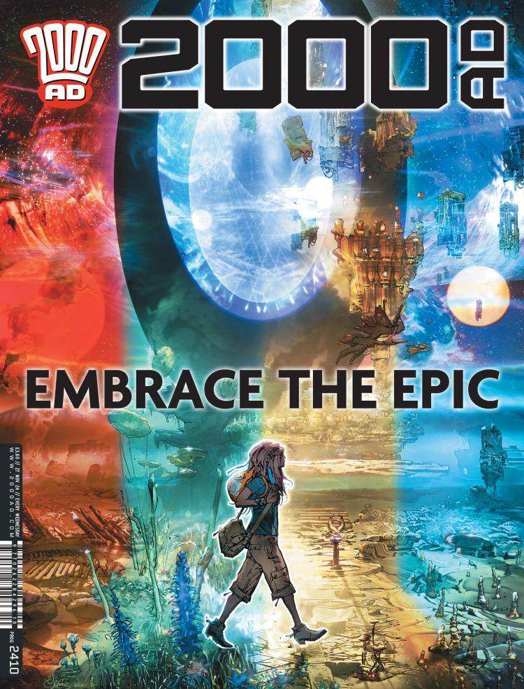 2000 AD Prog 2410 Embrace the Epic - DD Music Geek