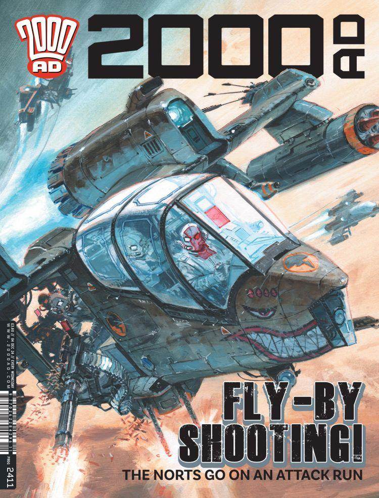 2000 AD Prog 2411 Fly By Shooting! - DD Music Geek