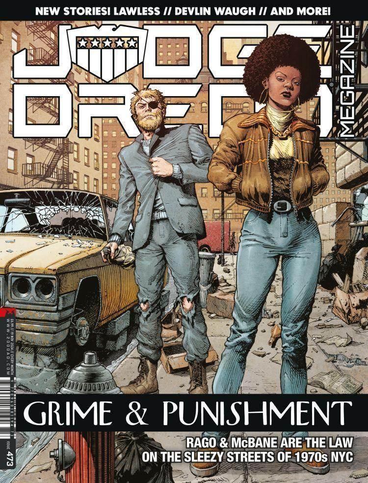 Judge Dredd Megazine 473 Grime & Punishment - DD Music Geek