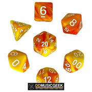 RPG Gaming Dice Set - DD Music Geek