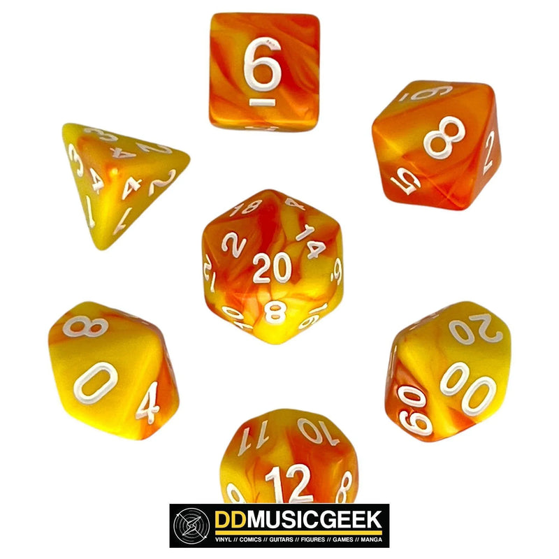 RPG Gaming Dice Set - DD Music Geek