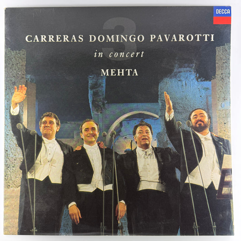 Carreras*, Domingo*, Pavarotti*, Mehta*: In Concert - Very Good Plus (VG+) / Very Good Plus (VG+)