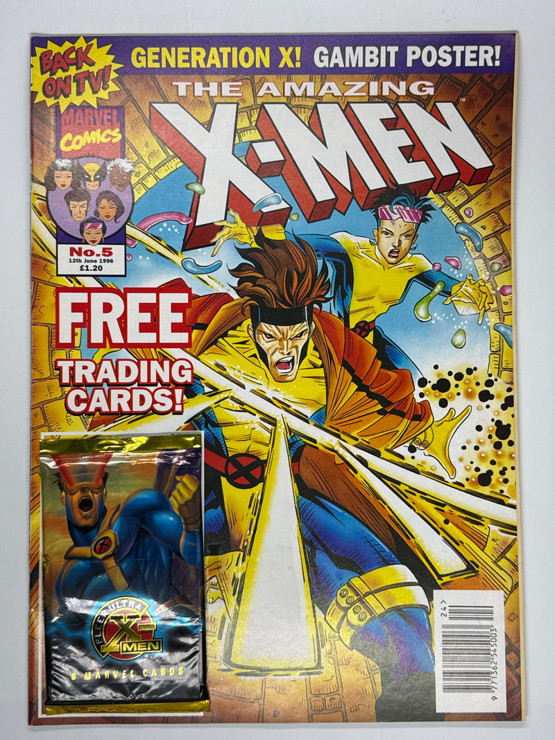 Amazing X-Men UK Volume 1 Issue 5 Marvel Comic Book