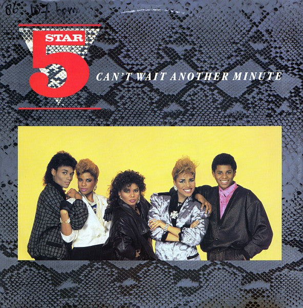 Five Star - Can't Wait Another Minute - 12" Single - Preowned