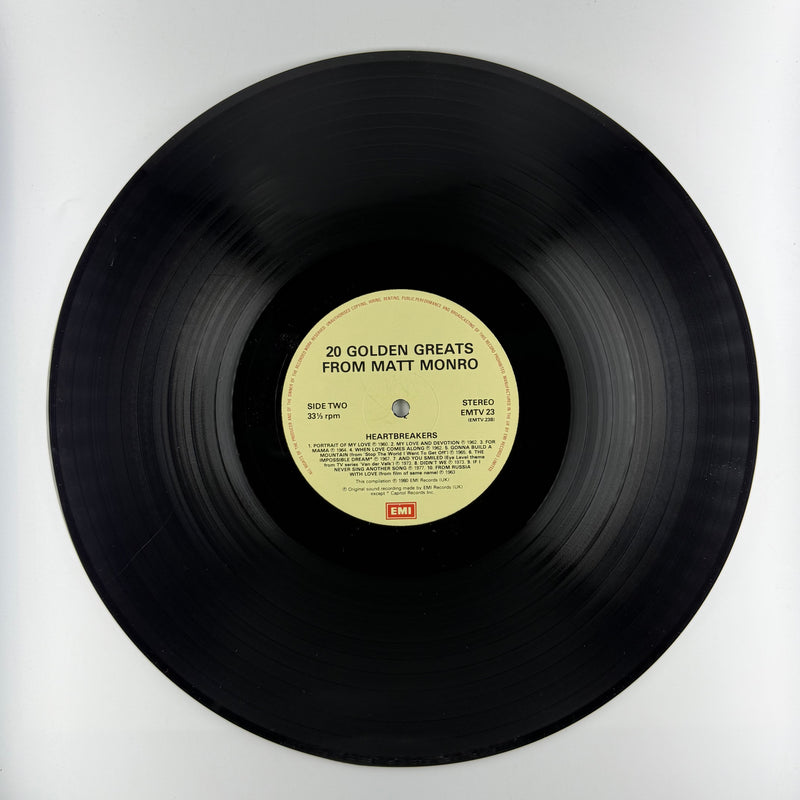 Matt Monro: Heart Breakers - 20 Golden Greats From Matt Monro - Very Good (VG) / Very Good Plus (VG+)