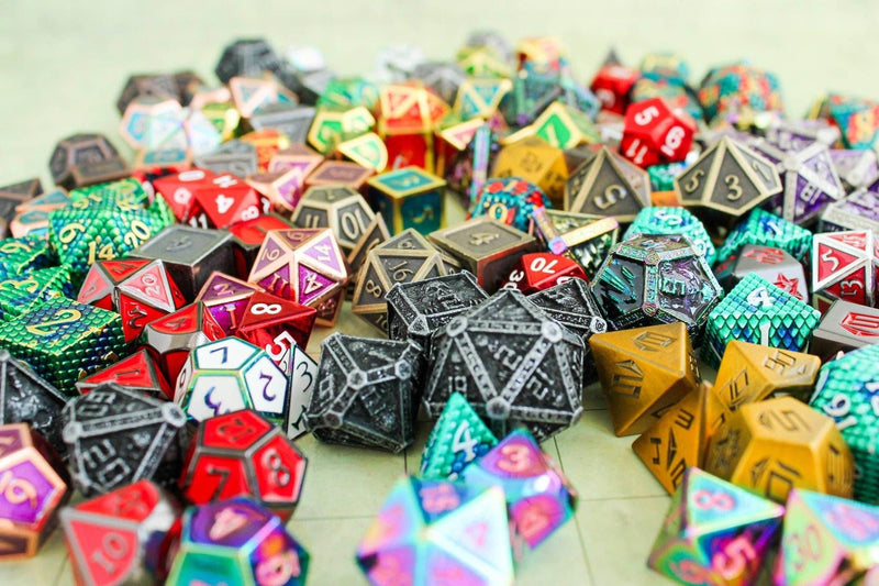 Metal Mystery Dice Set - DD Music Geek