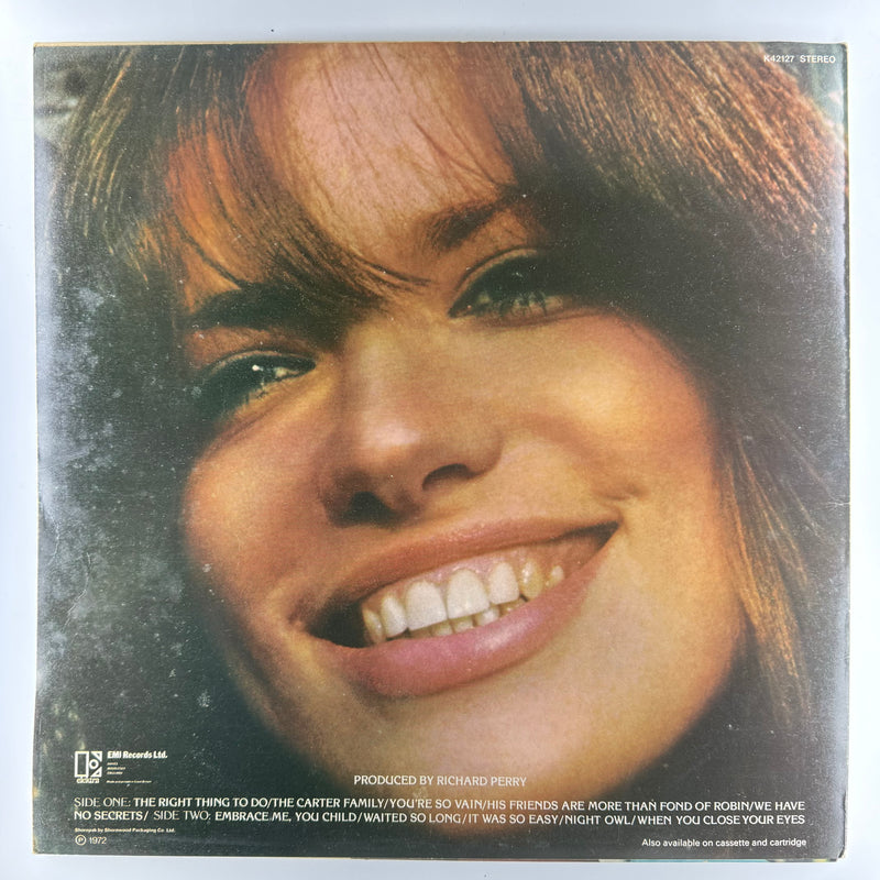 Carly Simon: No Secrets - Very Good (VG) / Very Good (VG)