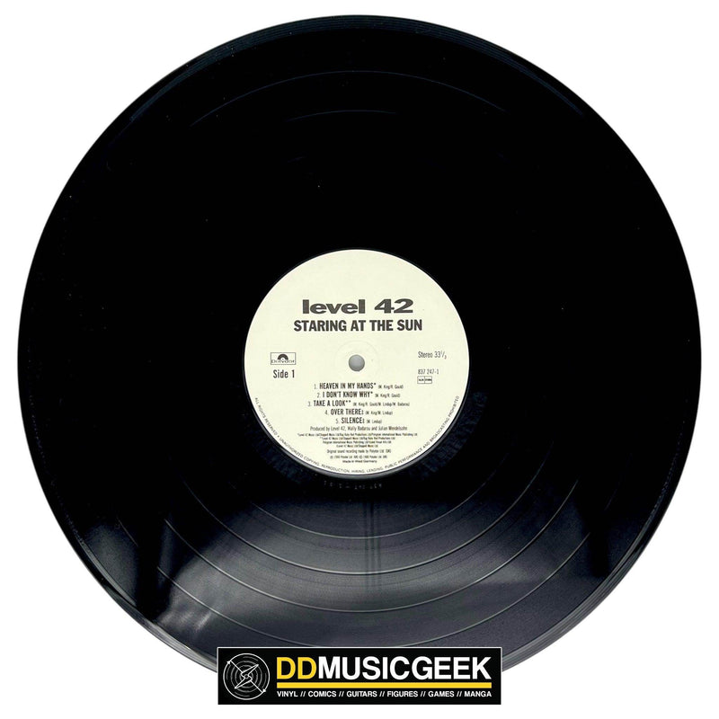 Level 42: Staring At The Sun (LP, Album) - DD Music Geek