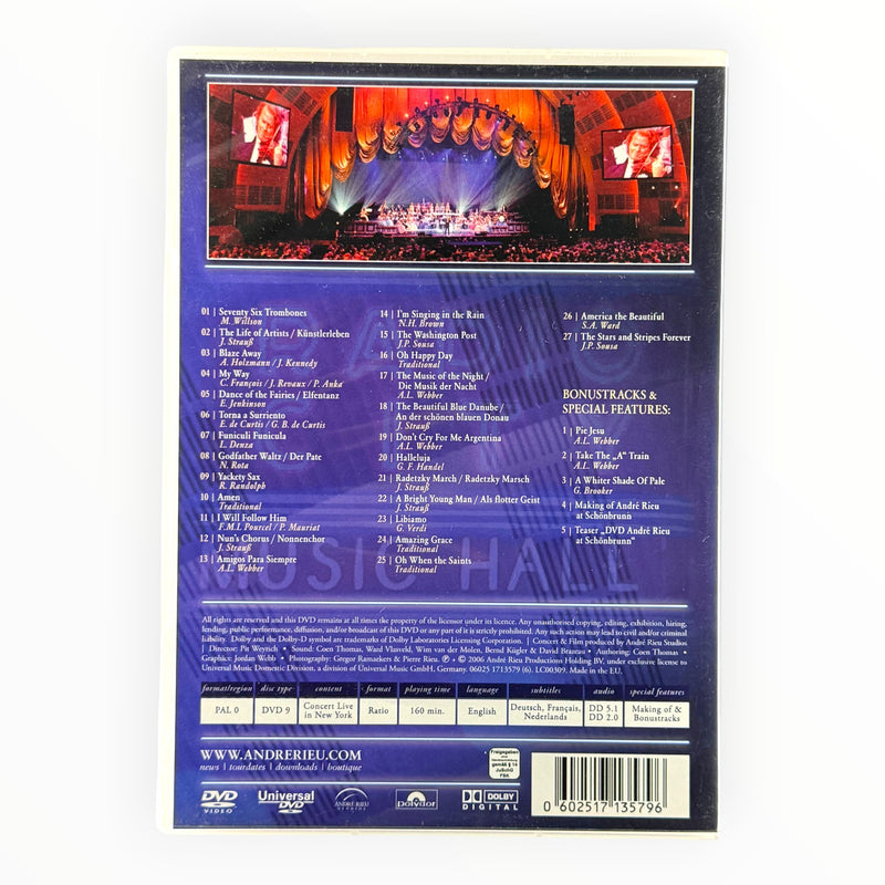 André Rieu: New York Memories – DVD (Preowned)