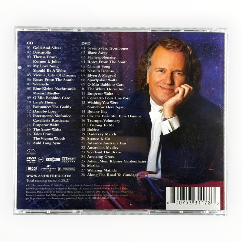 André Rieu: Moonlight Serenade – Gift Edition DVD & CD Box Set (Preowned)