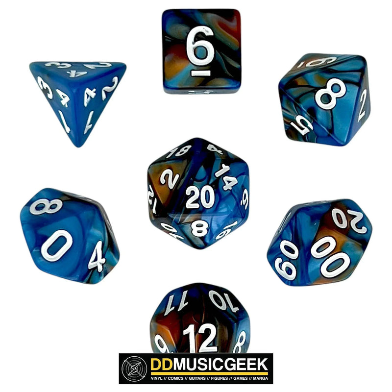 RPG Gaming Dice Set - DD Music Geek
