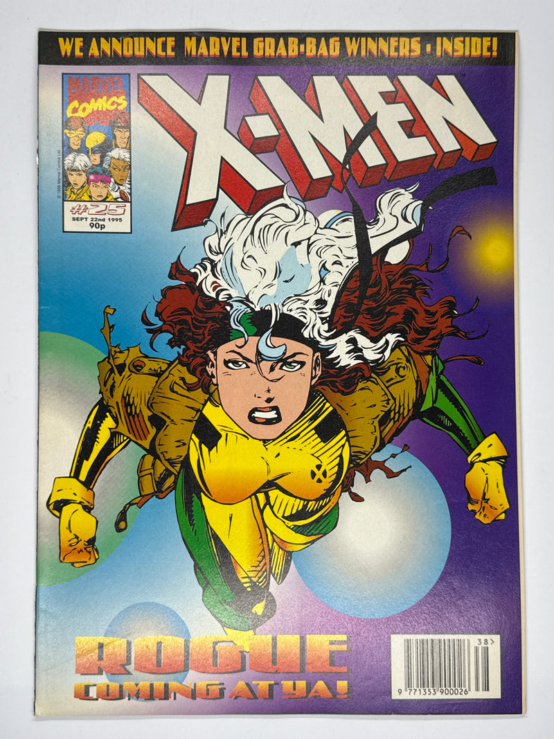 X-Men UK Volume 1 Issue 25 Vintage Marvel Comic Book