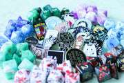 Mystery Dice & Pin Bag - DD Music Geek