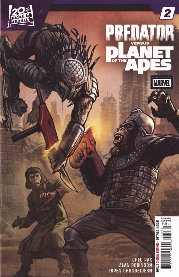 Marvel - Predator vs. the Planet of the Apes #2 - Comic - New
