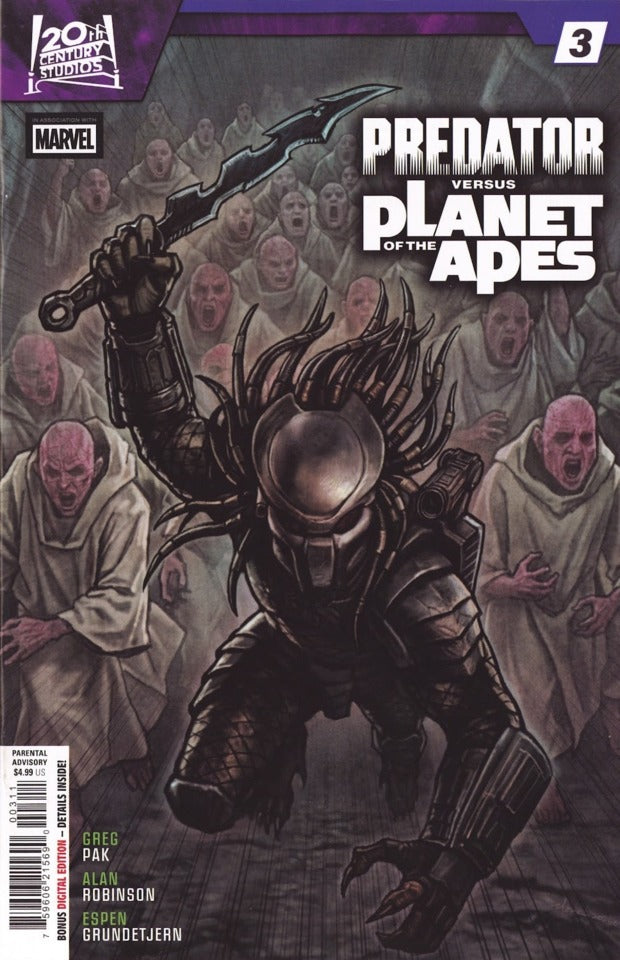Marvel - Predator vs. the Planet of the Apes #3 - Comic - New