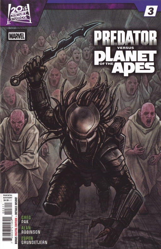 Marvel - Predator vs. the Planet of the Apes #3 - Comic - New