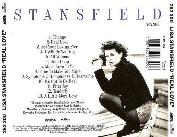 Lisa Stansfield : Real Love (CD, Album, RE)