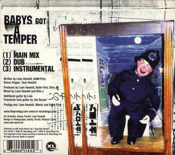 Prodigy*: Baby's Got A Temper (CD, Single, Dig) - DD Music Geek