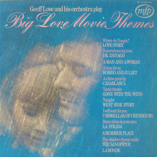 Geoff Love & His Orchestra - Big Love Movie Themes - Vinyl LP - Preowned