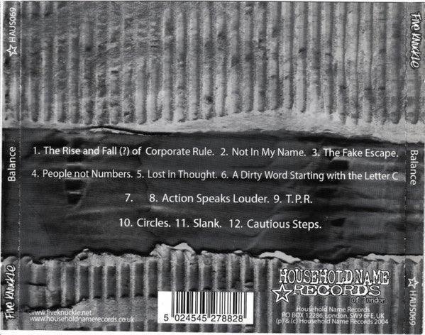 Five Knuckle: Balance (CD, Album) - DD Music Geek