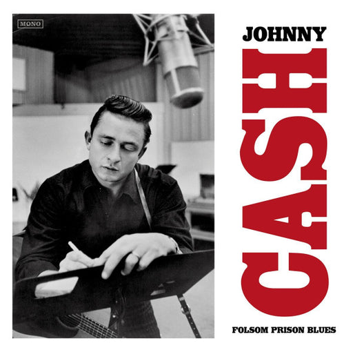 Johnny Cash : Folsom Prison Blues (LP, Comp, Mono, RM, 180)