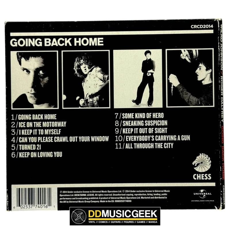 Wilko Johnson / Roger Daltrey: Going Back Home (CD, Album) - DD Music Geek