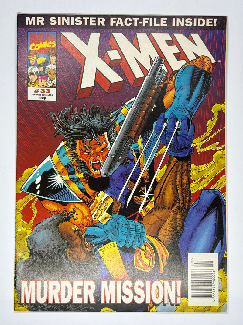 Marvel X-Men UK Vol 1 Issue 33 Collectable Comic Book