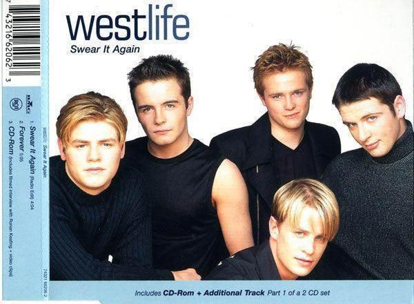 Westlife: Swear It Again (CD, Single, Enh, CD1) - DD Music Geek