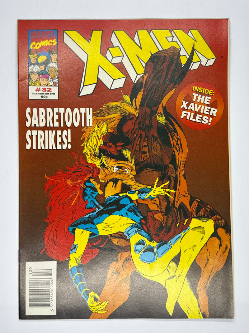Marvel X-Men UK Volume 1 Issue 32 Vintage 1995 Comic