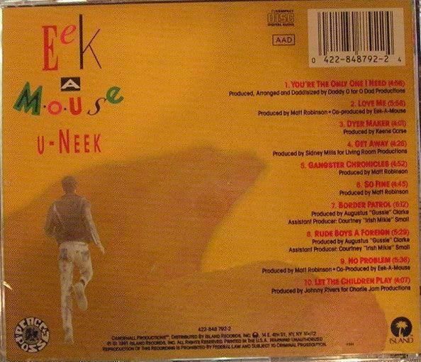 Eek-A-Mouse: U-Neek (CD, Album) - DD Music Geek